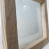 【送料無料】古い木材で作った木製枠のガラスフレーム