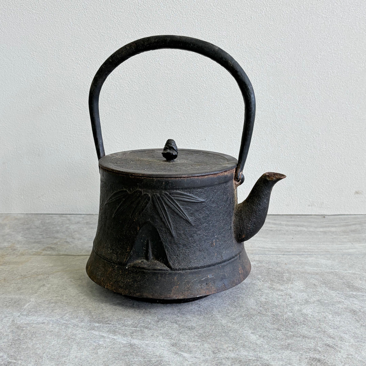 南部鉄器の富士型鉄瓶 – Antaa lab
