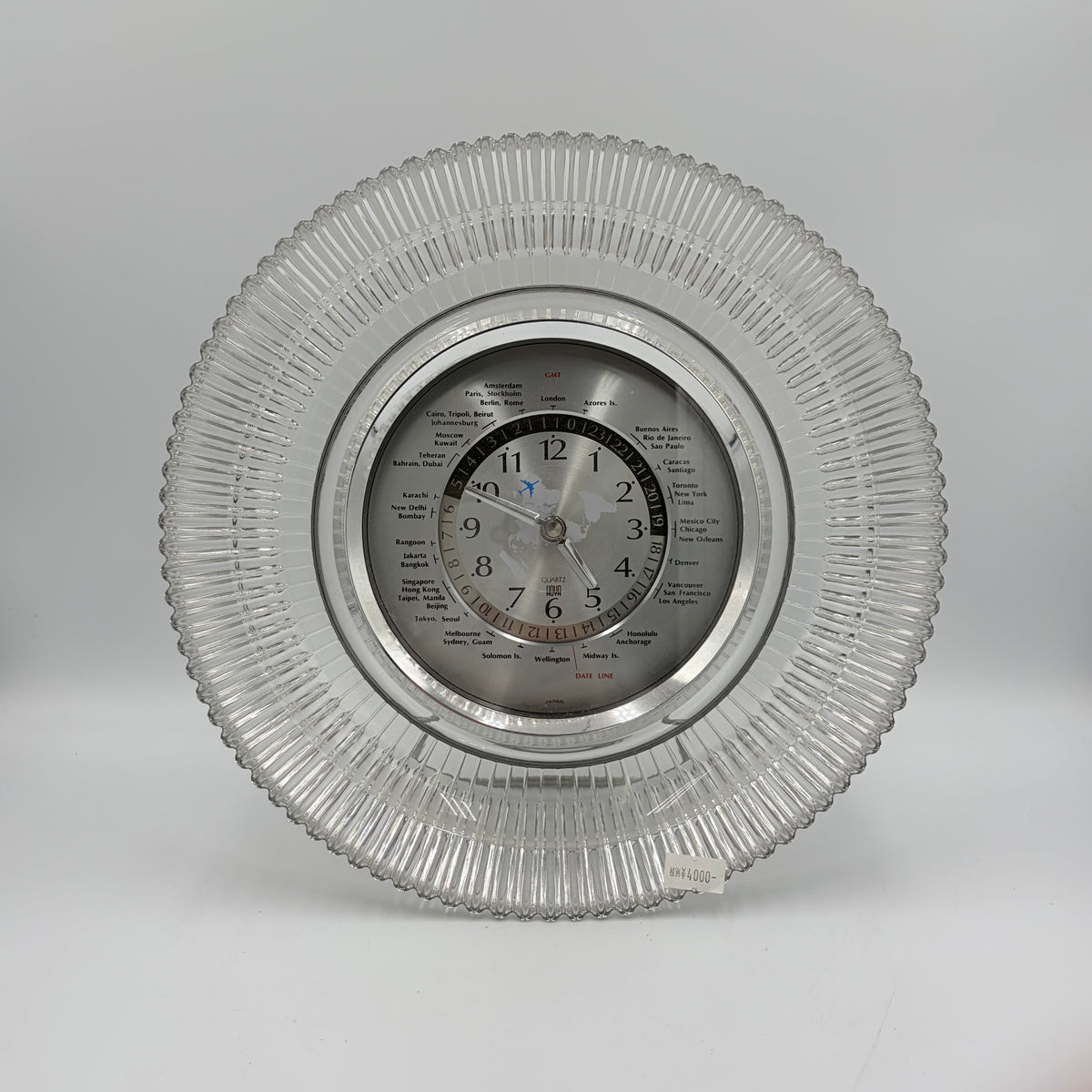 世界時計、HOYAのガラス HOYA CRYSTAL クリスタル世界時計 ECS115W – Antaa lab