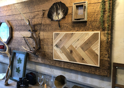 WS　古材パッチワークアートボード