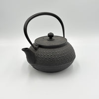 力強い地紋を愉しむ中型アンティーク鉄瓶【美品】