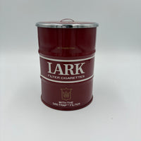 LARK ラーク ドラム缶卓上灰皿 昭和レトロ / ドラム缶型 灰皿 卓上 煙草入れ